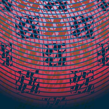 Arlekin desen arka plan için soyut, vektör 