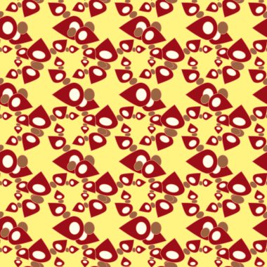 Soyut geo damla şeklindeki PIN arka plan deseni. 