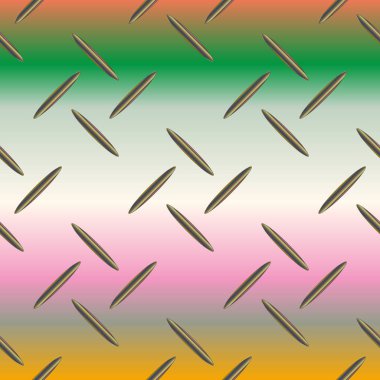 Oluklu metal, Dikişsiz desen vektör çizim.