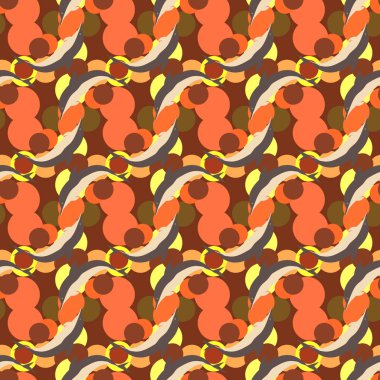 soyut geometrik renkli Dikişsiz desen arka plan için vektör çizim