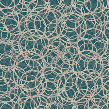 Daireler için arka plan ile Seamless modeli. vektör çizim