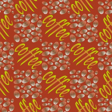 Kahve çekirdekleri arkaplansız.