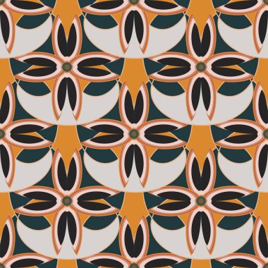 Sorunsuz çiçek desenli arka plan.