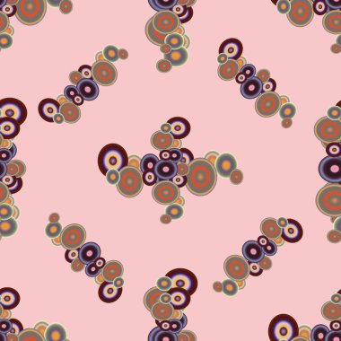 soyut geometrik renkli Dikişsiz desen arka plan için vektör çizim