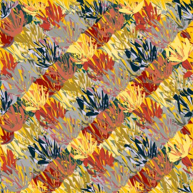 soyut dikişsiz desen, vektör illüstrasyonu