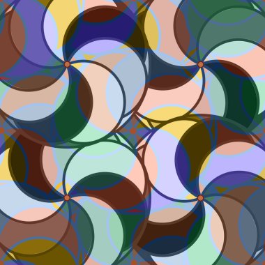 soyut geometrik renk desenli vektör çizimi