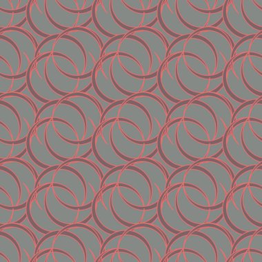 Daireler için arka plan ile Seamless modeli. vektör çizim