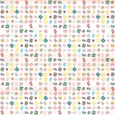 soyut geometrik renkli Dikişsiz desen arka plan için vektör çizim