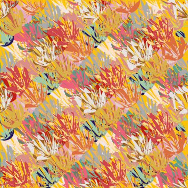 soyut dikişsiz desen, vektör illüstrasyonu