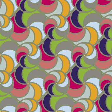 soyut geometrik renk desenli vektör çizimi