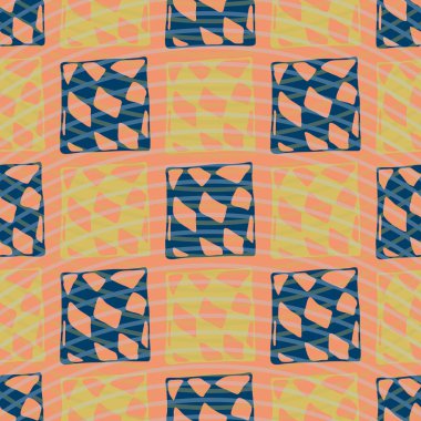 Arka plan için soyut geometrik renkli desen. Duvar kağıdı, desen dolgularını, web sayfası arka planı, yüzey dokuları için dekoratif zemin-ebilmek var olmak kullanılmış.