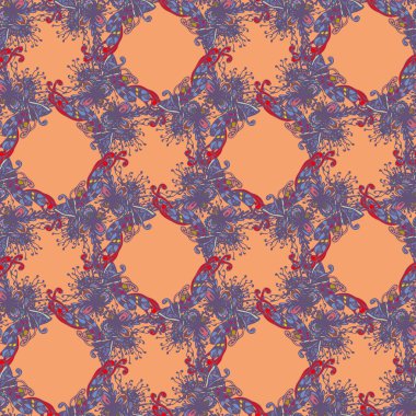 Soyut geometrik Dikişsiz desen tasarım çalışmaları için.