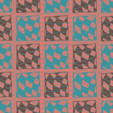 Arka plan için soyut geometrik renkli desen. Duvar kağıdı, desen dolgularını, web sayfası arka planı, yüzey dokuları için dekoratif zemin-ebilmek var olmak kullanılmış.