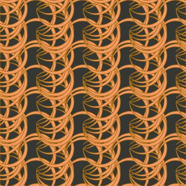 Daireler için arka plan ile Seamless modeli. vektör çizim