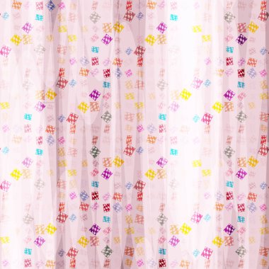 soyut geometrik renkli Dikişsiz desen arka plan için vektör çizim