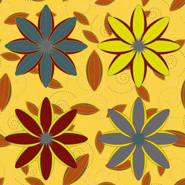 vektör çizim arka planı için seamless modeli   