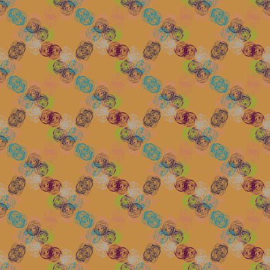 Soyut geometrik renkli seamless modeli, arka plan