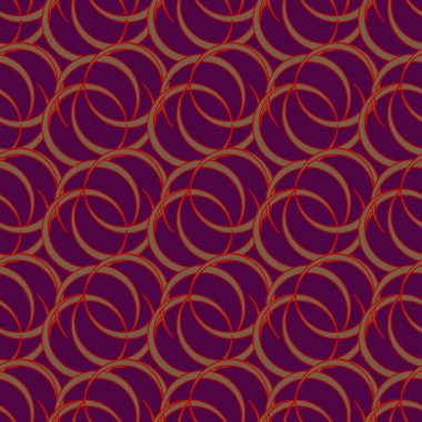 Daireler için arka plan ile Seamless modeli. vektör çizim