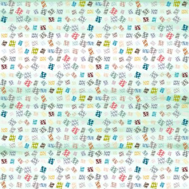 soyut geometrik renkli Dikişsiz desen arka plan için vektör çizim