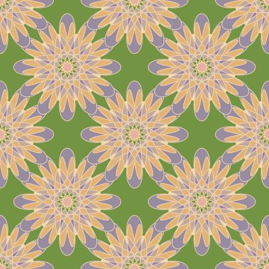 soyut kesintisiz renkli desen