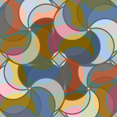 soyut geometrik renk desenli vektör çizimi