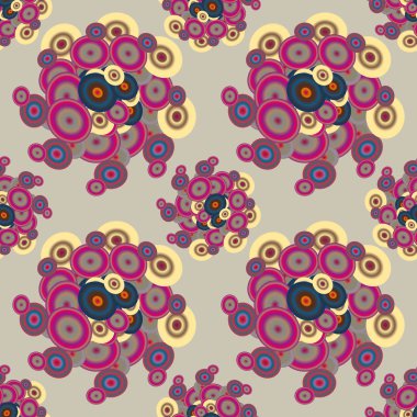 soyut geometrik renkli Dikişsiz desen arka plan için vektör çizim