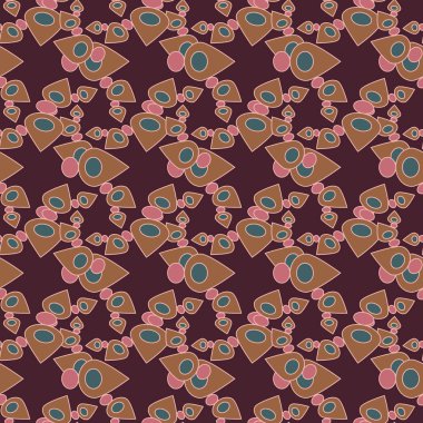 Soyut geo damla şeklindeki PIN arka plan deseni. 