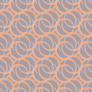 Daireler için arka plan ile Seamless modeli. vektör çizim