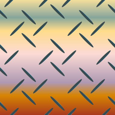 Oluklu metal, Dikişsiz desen vektör çizim.