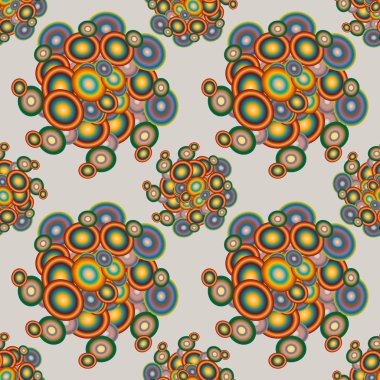 soyut geometrik renkli Dikişsiz desen arka plan için vektör çizim