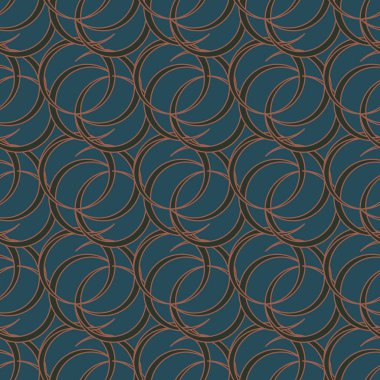 Daireler için arka plan ile Seamless modeli. vektör çizim