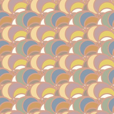 soyut geometrik renk desenli vektör çizimi