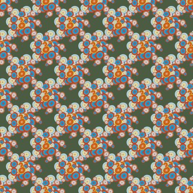 soyut geometrik renkli Dikişsiz desen arka plan için vektör çizim