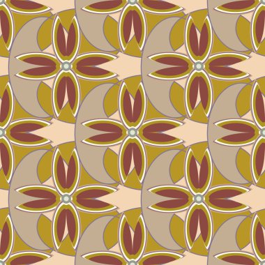 Sorunsuz çiçek desenli arka plan.