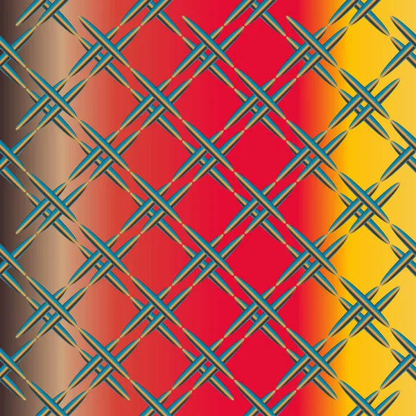 Ilustración Vectorial Metal Corrugado Patrón Sin Costura — Vector de stock
