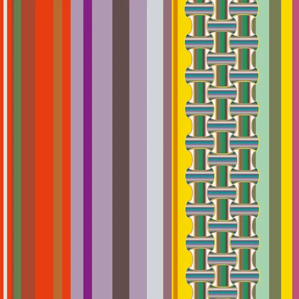 Abstracte Geometrische Kleurrijke Patroon — Stockvector