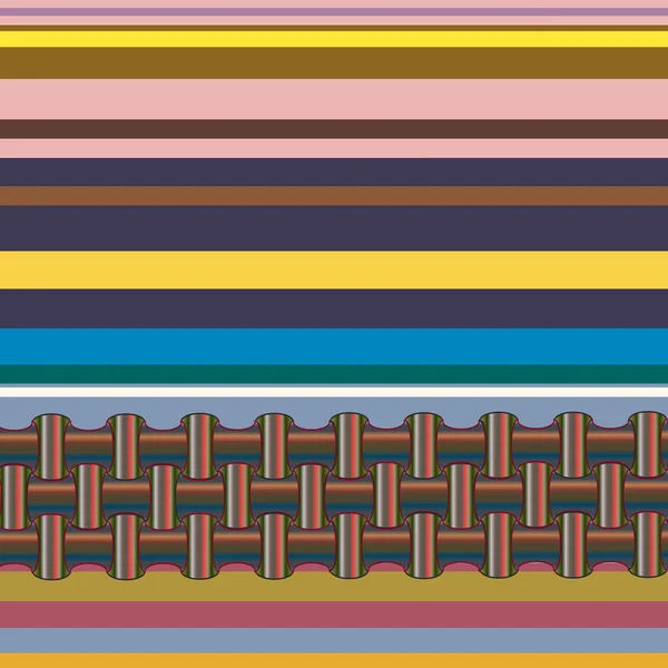 Patrón Colorido Geométrico Abstracto — Archivo Imágenes Vectoriales