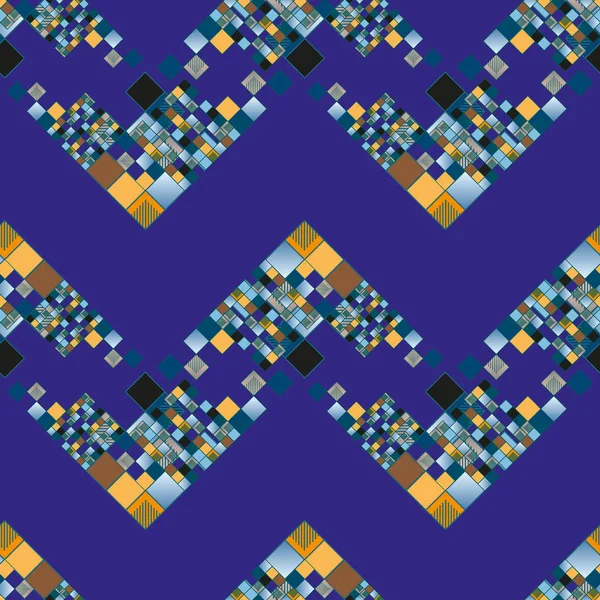 küpleri ve kareler duvar kağıdı, sorunsuz tasarlamak vektör çizim 