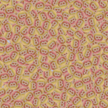 bitcoins parlak parlak pahalı sikkeleri ile Seamless modeli 