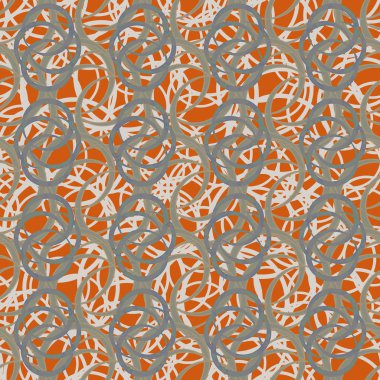 Daireler için arka plan ile Seamless modeli. vektör çizim