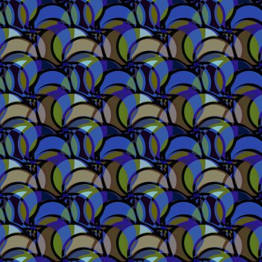 soyut geometrik renk desenli vektör çizimi