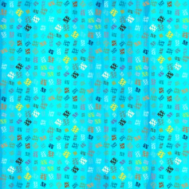 soyut geometrik renkli Dikişsiz desen arka plan için vektör çizim