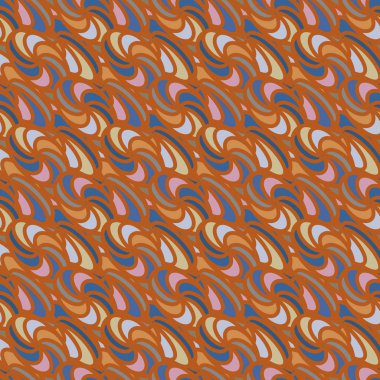 soyut geometrik renk desenli vektör çizimi