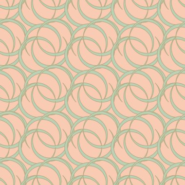 Daireler için arka plan ile Seamless modeli. vektör çizim