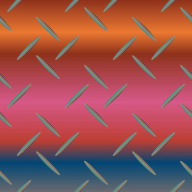 Oluklu metal, Dikişsiz desen vektör çizim.