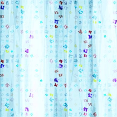 Renkli soyut geometrik Dikişsiz desen arka planı için