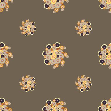 soyut geometrik renkli Dikişsiz desen arka plan için vektör çizim