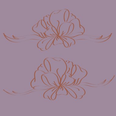 Yay ve şerit vektör karikatür çizimi