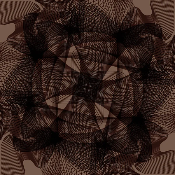Абстрактный Текстурированный Геометрический Шаблон Запутывания Фона — стоковый вектор