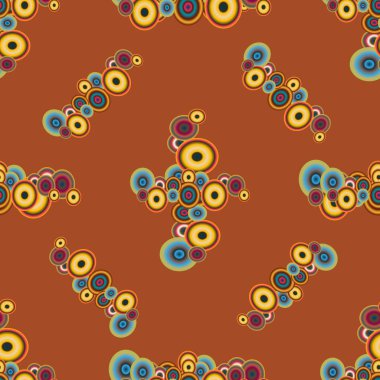 soyut geometrik renkli Dikişsiz desen arka plan için vektör çizim